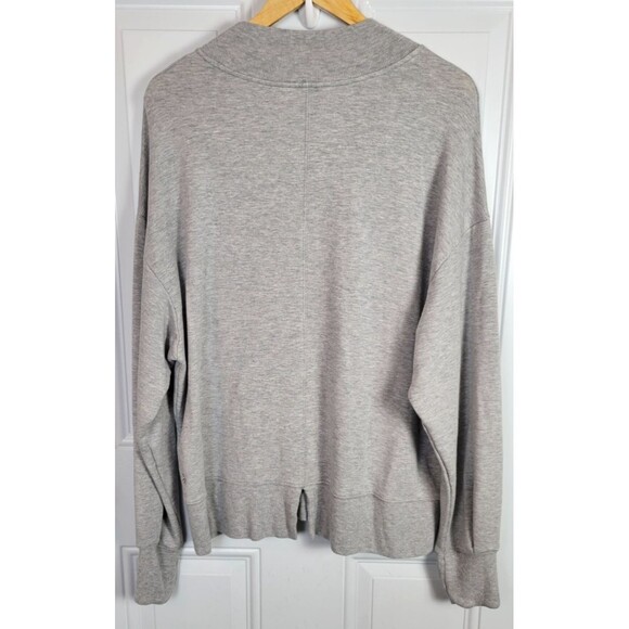 Athleta Apollo Crewneck Sweatshirt Size XL Gray - Picture 8 of 8